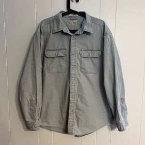 L.L. Bean long sleeve button-down‎ field shirt, size XL